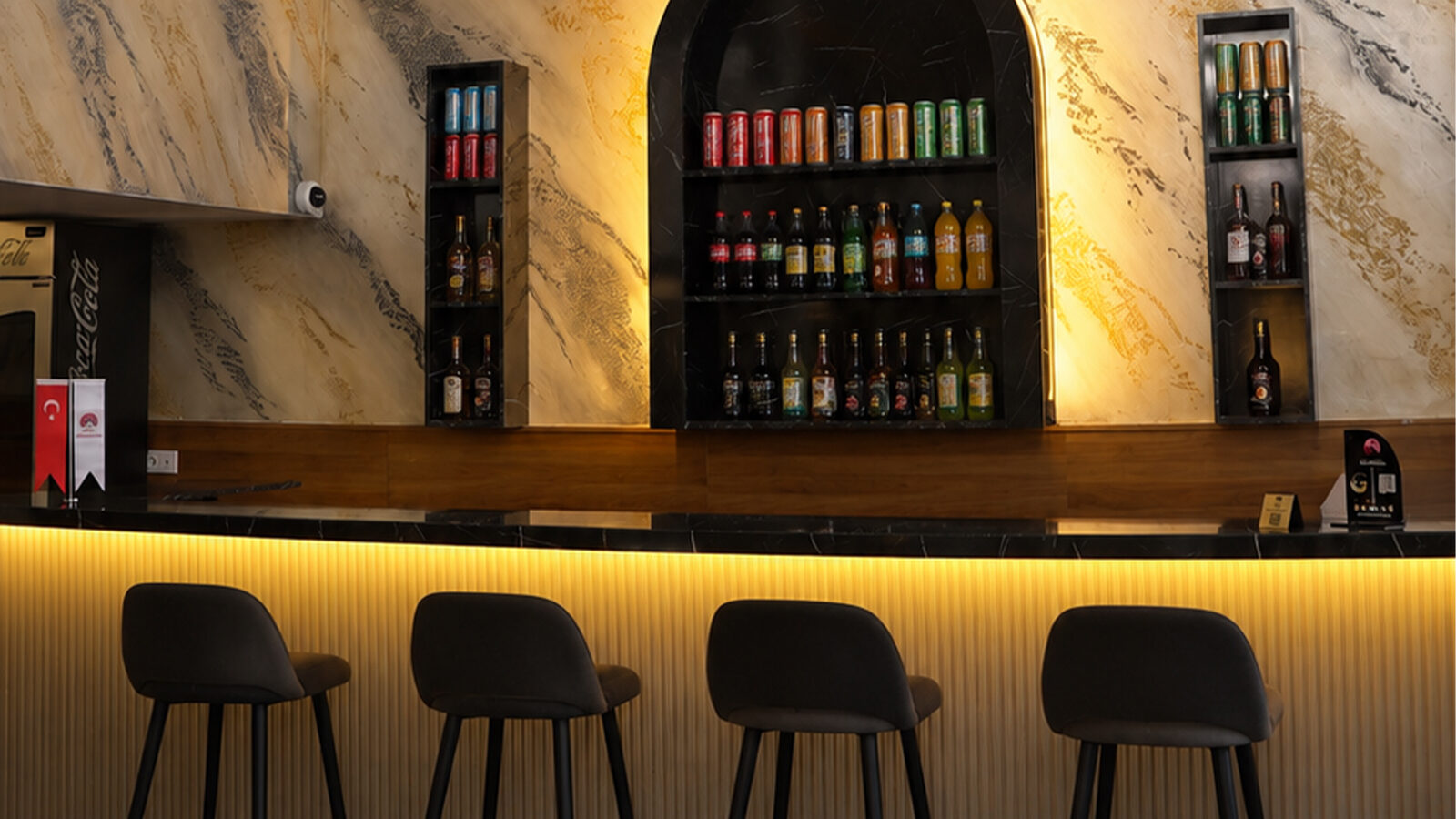 Swan Hotel Kayseri bar köşesi