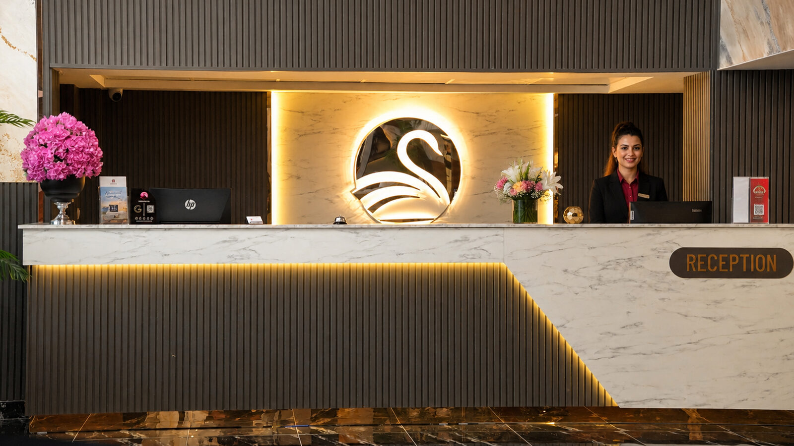 Swan Hotel Kayseri resepsiyon