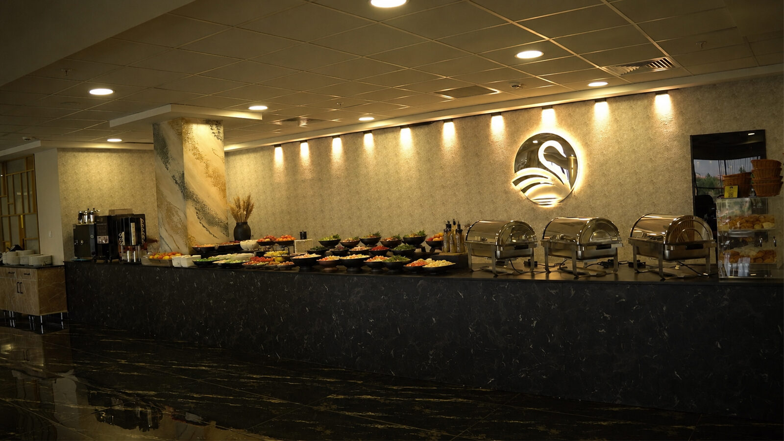 Swan Hotel Kayseri açık büfe salata ve meze bar