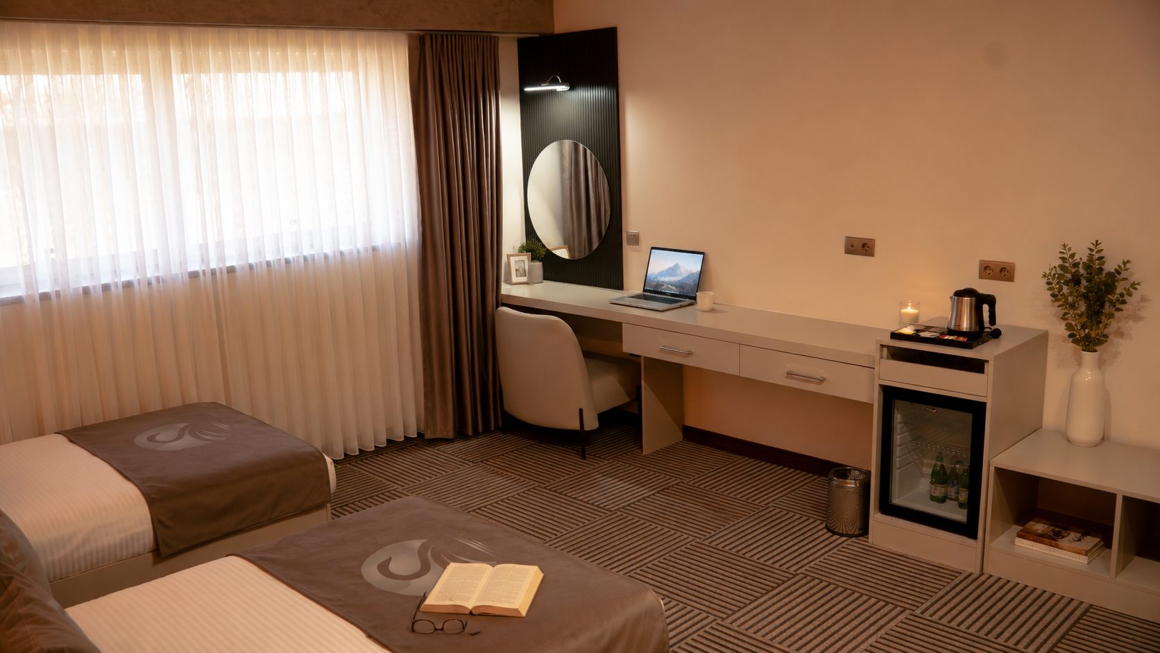 Swan Hotel Kayseri Triple Oda - fotoğraf 2