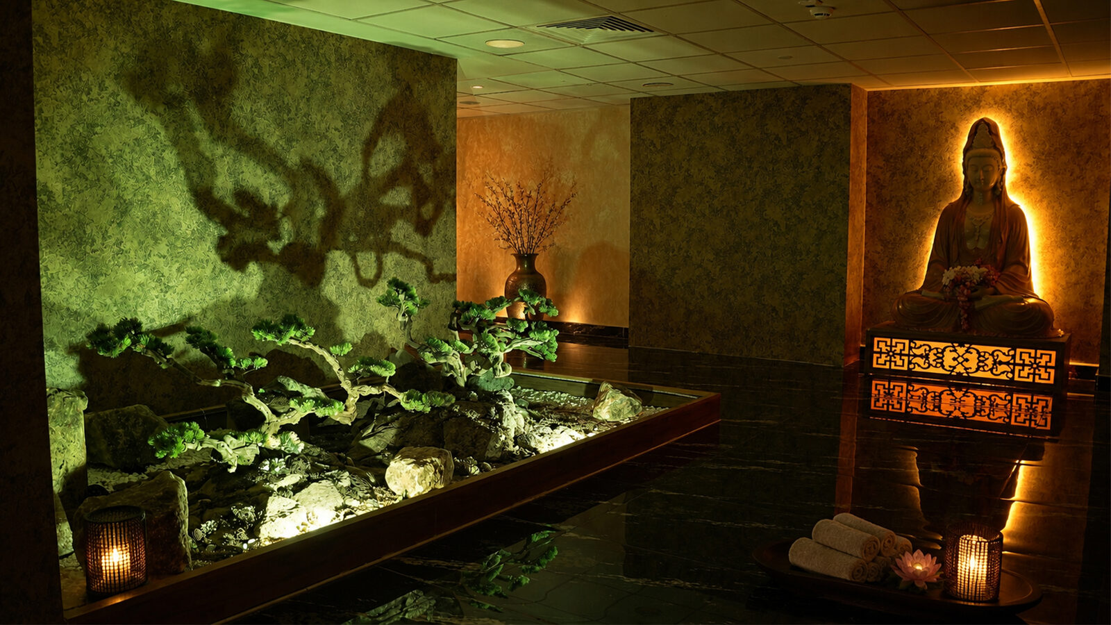 Swan Hotel Kayseri SPA dinlenme alanı